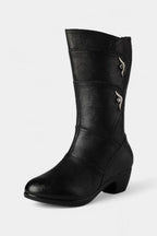 Hadley Botines con Cremallera y Plantilla Acolchada