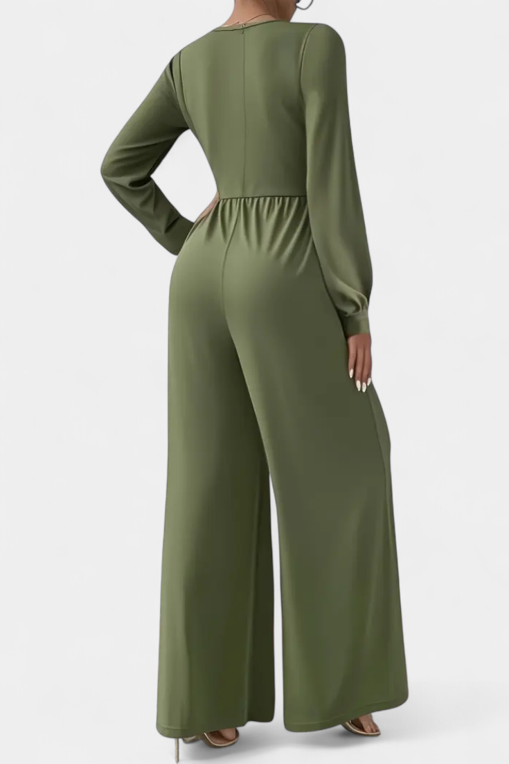 Eudora Traje Elegante de Mujer con Cuello en V