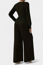 Eudora Traje Elegante de Mujer con Cuello en V