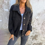 Chaqueta de Algodón Elegante para Otoño & Invierno