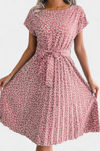 Galilea Vestido Midi Floral de Inspiración Campestre