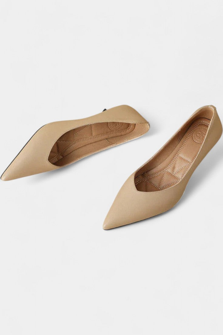 Gerda Mary Janes Elegantes con Punta Afilada