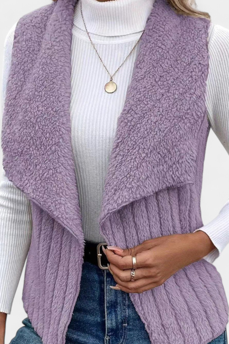 Alanni Cárdigan Casual con Textura Acogedora