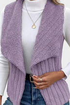 Alanni Cárdigan Casual con Textura Acogedora