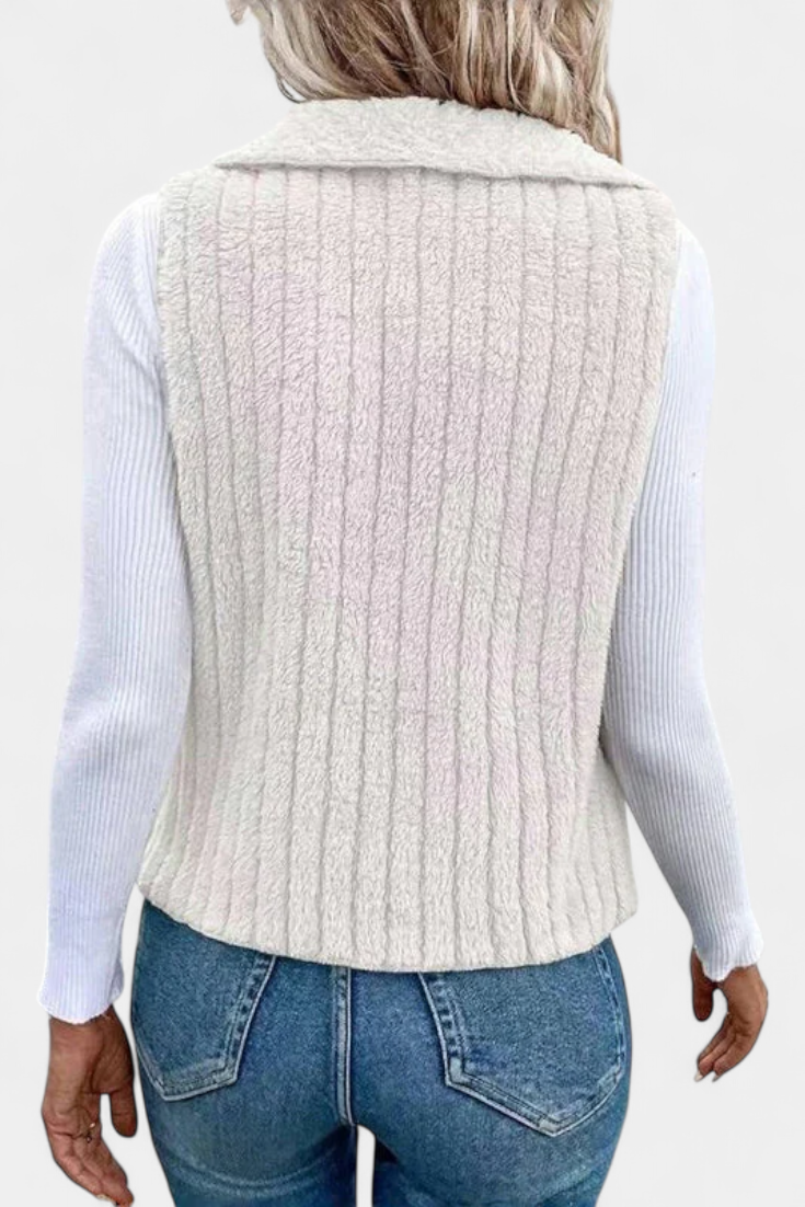 Alanni Cárdigan Casual con Textura Acogedora