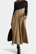 Bellarose Vestido Maxi con Mangas Largas y Tejido Transpirable