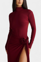 Lira Vestido de Espalda Abierta Atemporal