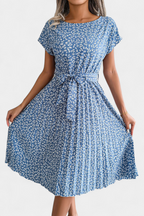 Galilea Vestido Midi Floral de Inspiración Campestre