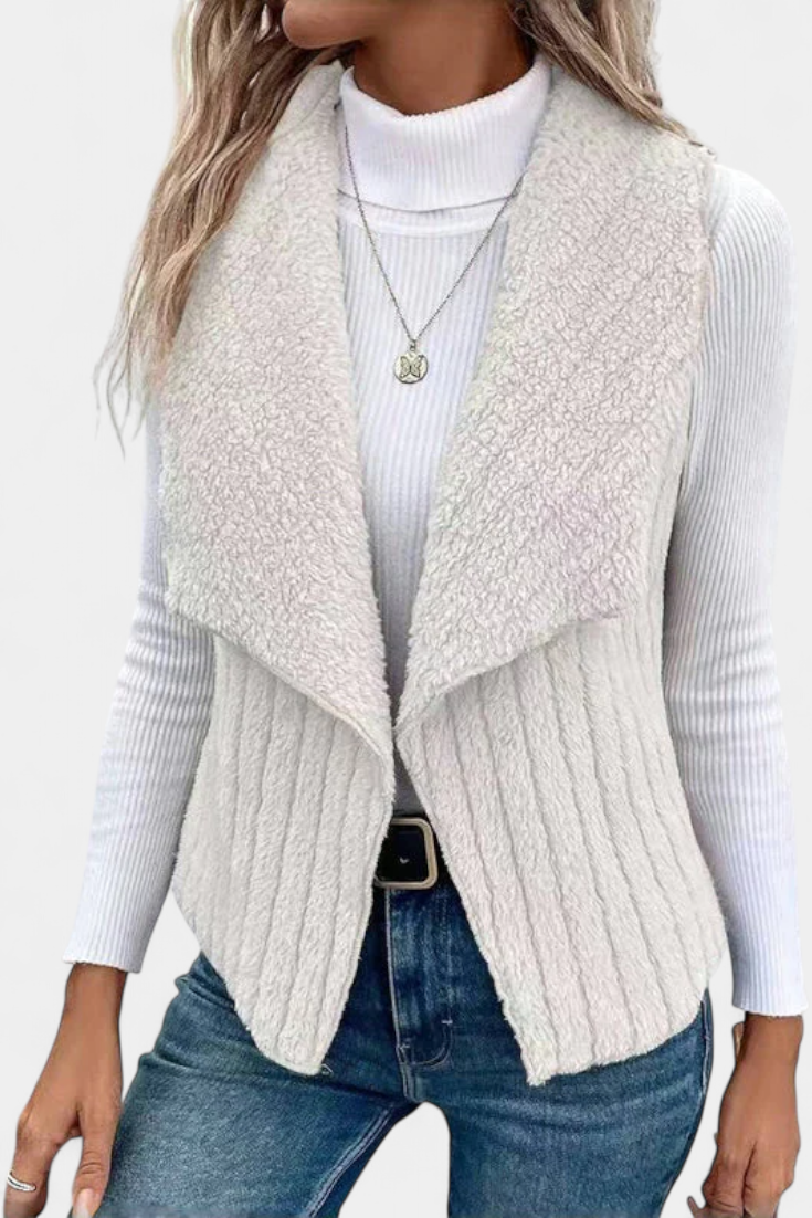 Alanni Cárdigan Casual con Textura Acogedora