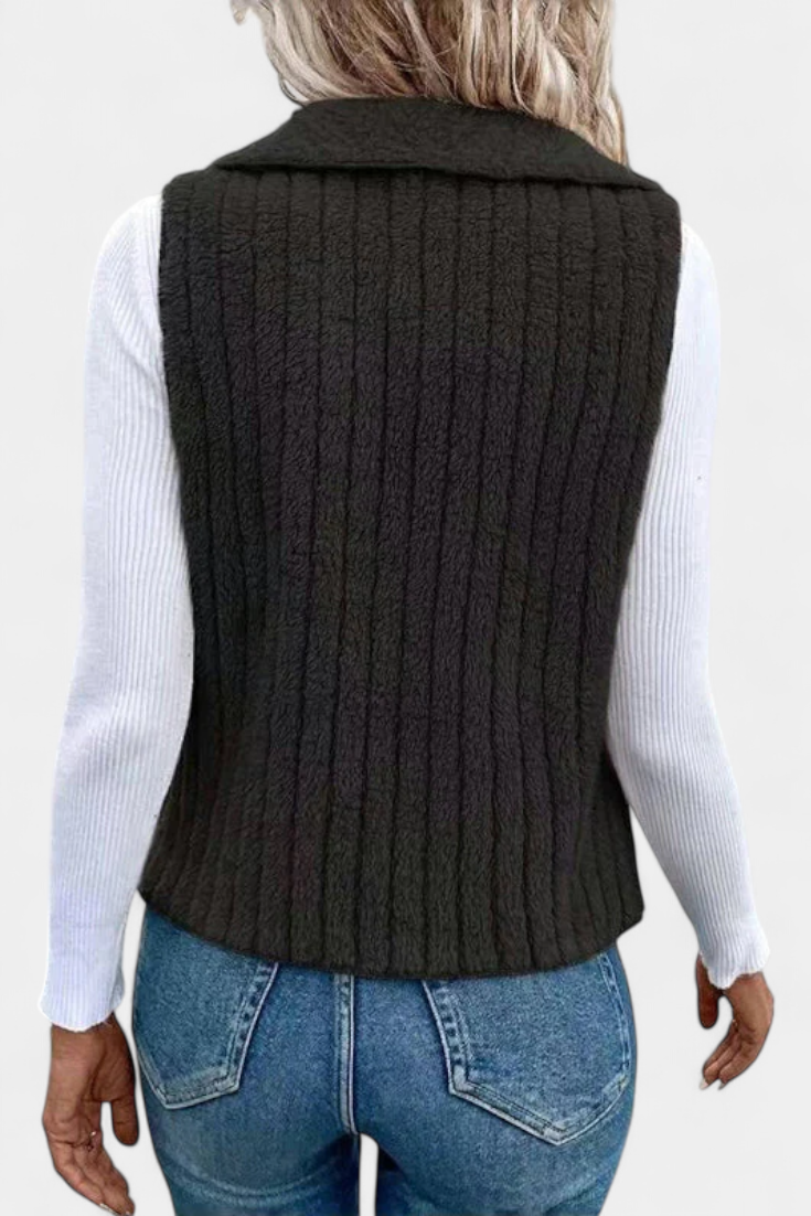Alanni Cárdigan Casual con Textura Acogedora