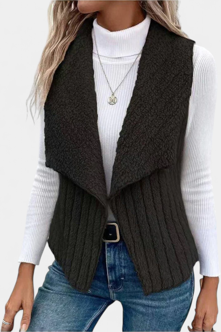 Alanni Cárdigan Casual con Textura Acogedora