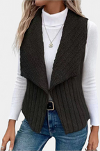 Alanni Cárdigan Casual con Textura Acogedora