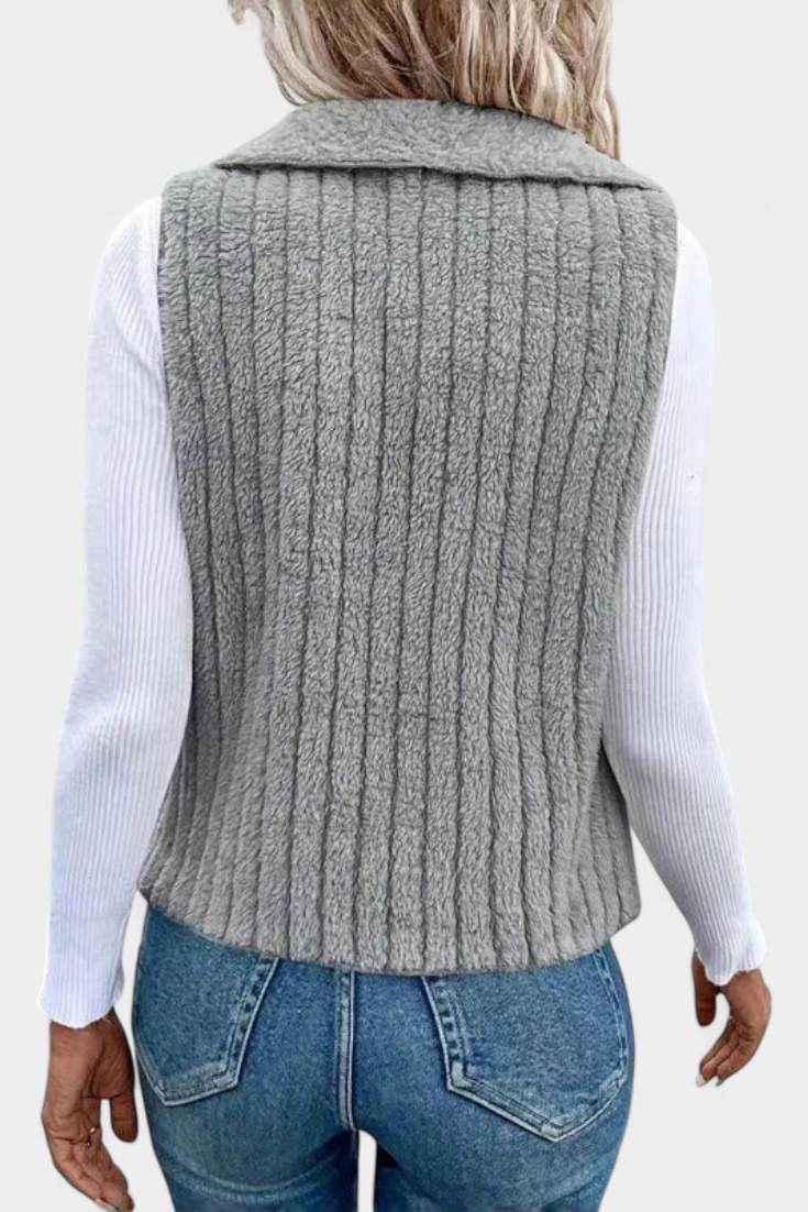 Alanni Cárdigan Casual con Textura Acogedora