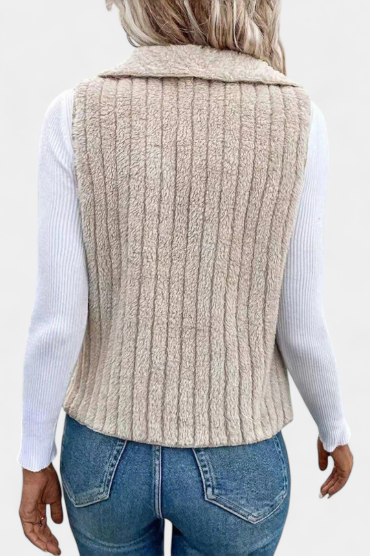 Alanni Cárdigan Casual con Textura Acogedora