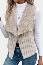 Alanni Cárdigan Casual con Textura Acogedora