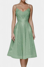 Everleigh Vestido Largo con Bordados y Corte en A