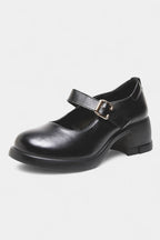 Kailyn Zapatos Mary Jane de Cuero