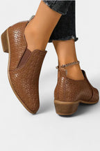 Evran Zapatos de Tacón Ortopédico con Bloque Estable