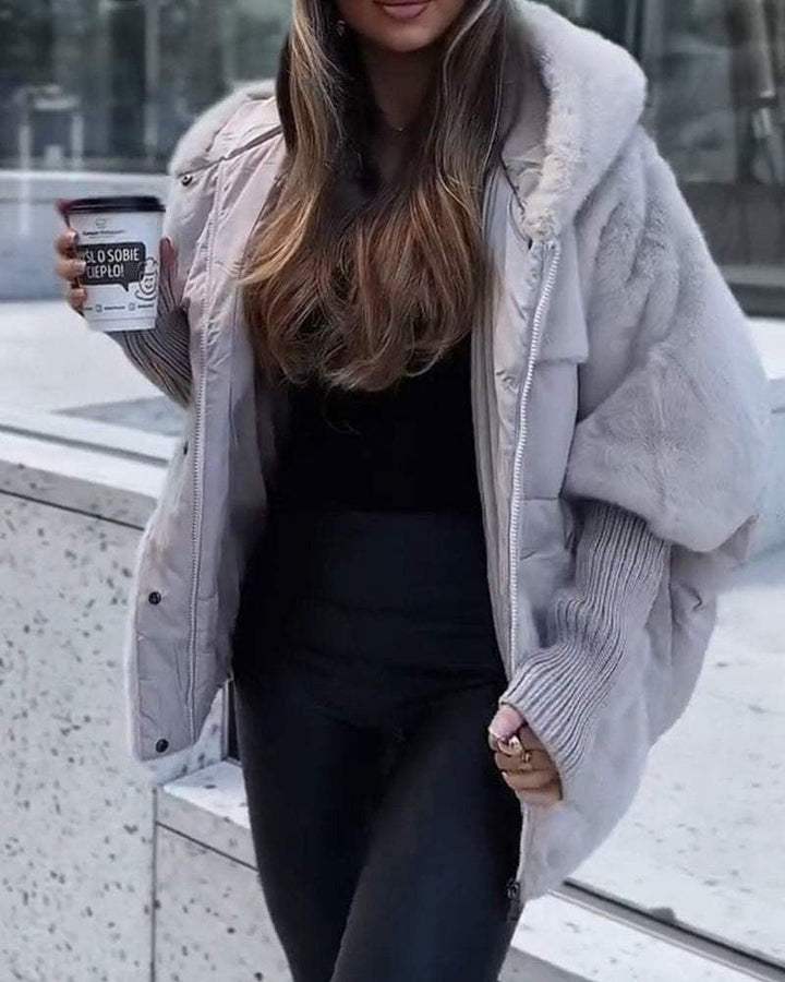 RAINA – CHAQUETA ACOLCHADA LUXE VELVET