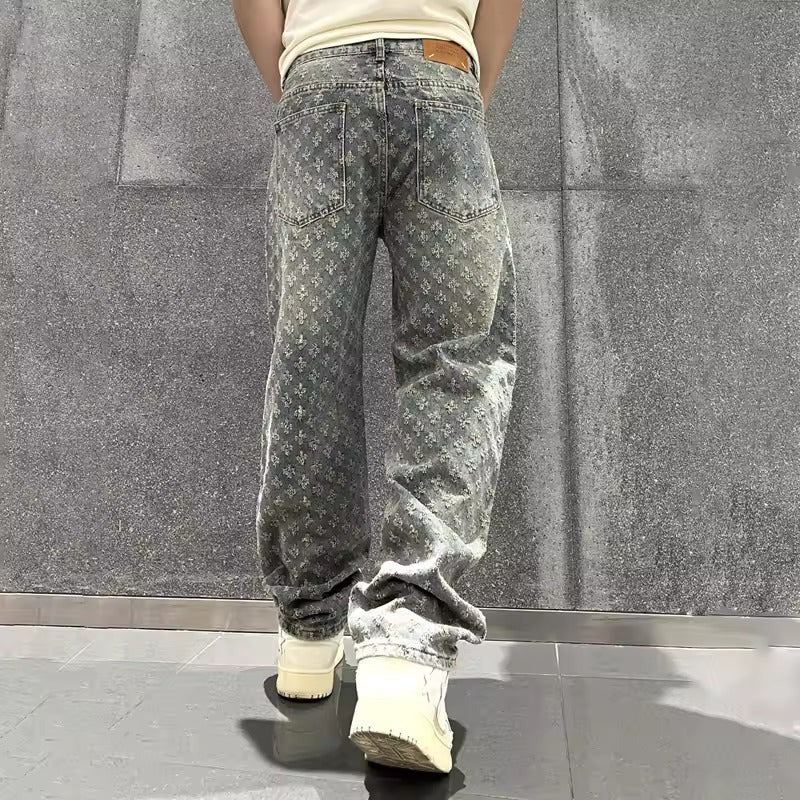 Urban Jacquard Jeans — Edición Limitada