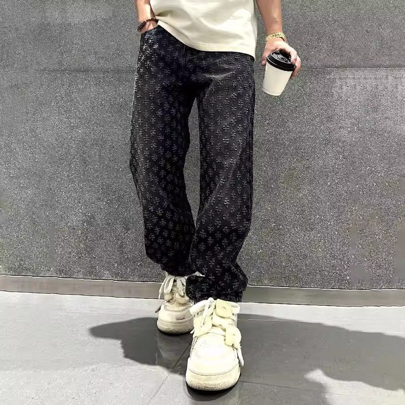 Urban Jacquard Jeans — Edición Limitada