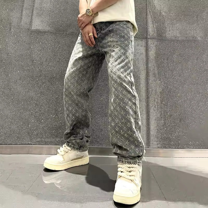 Urban Jacquard Jeans — Edición Limitada
