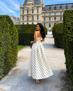 Olivia | Vestido lunares
