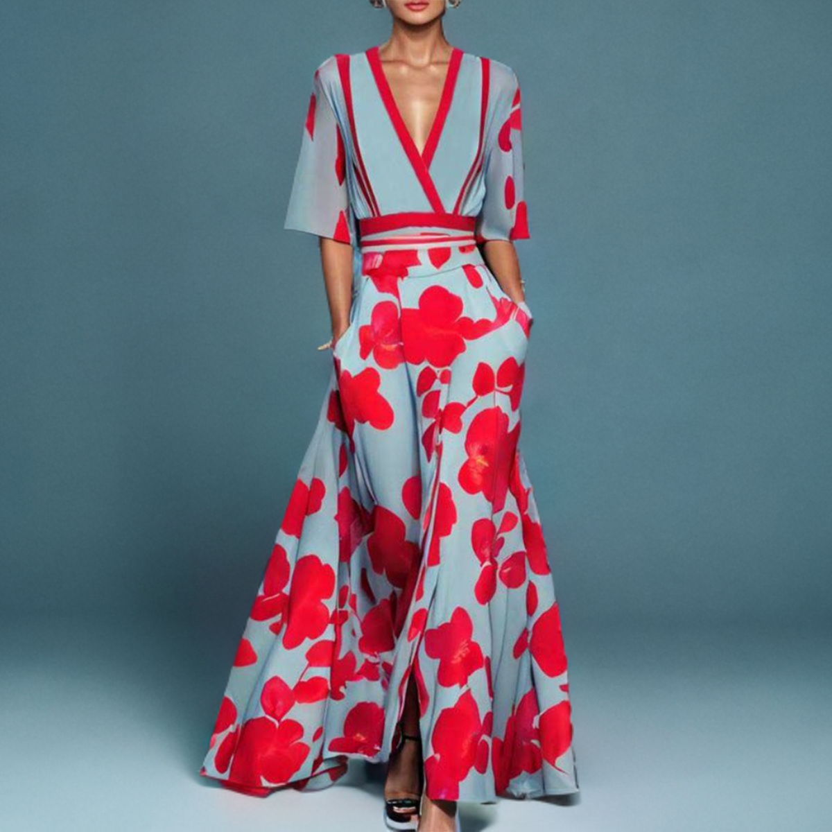 Valeria | Vestido floral elegante