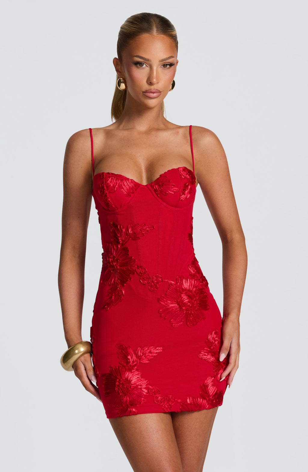 Vestido mini Nefertiti – Rojo