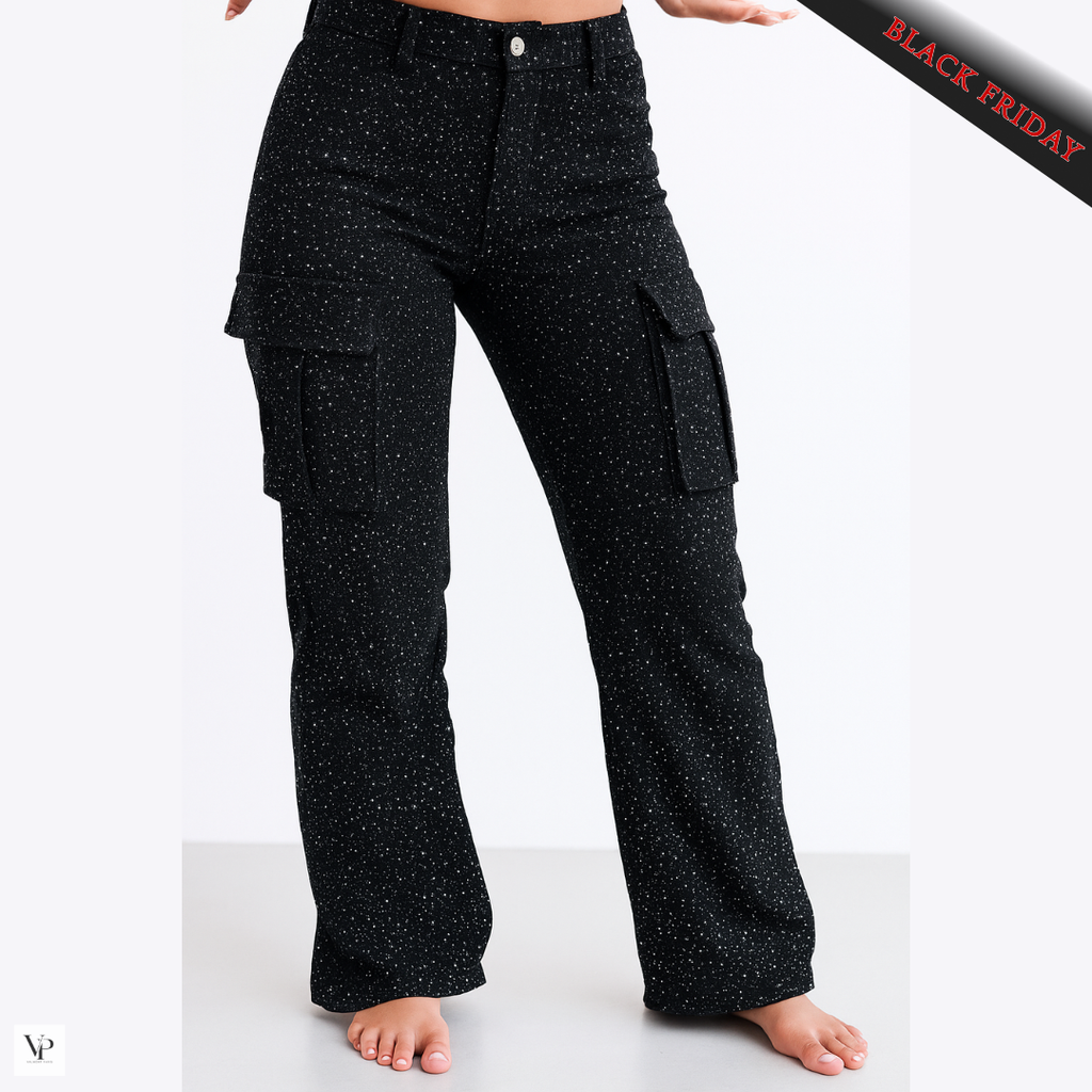 Lumière™ | Pantalón Brillante Cargo