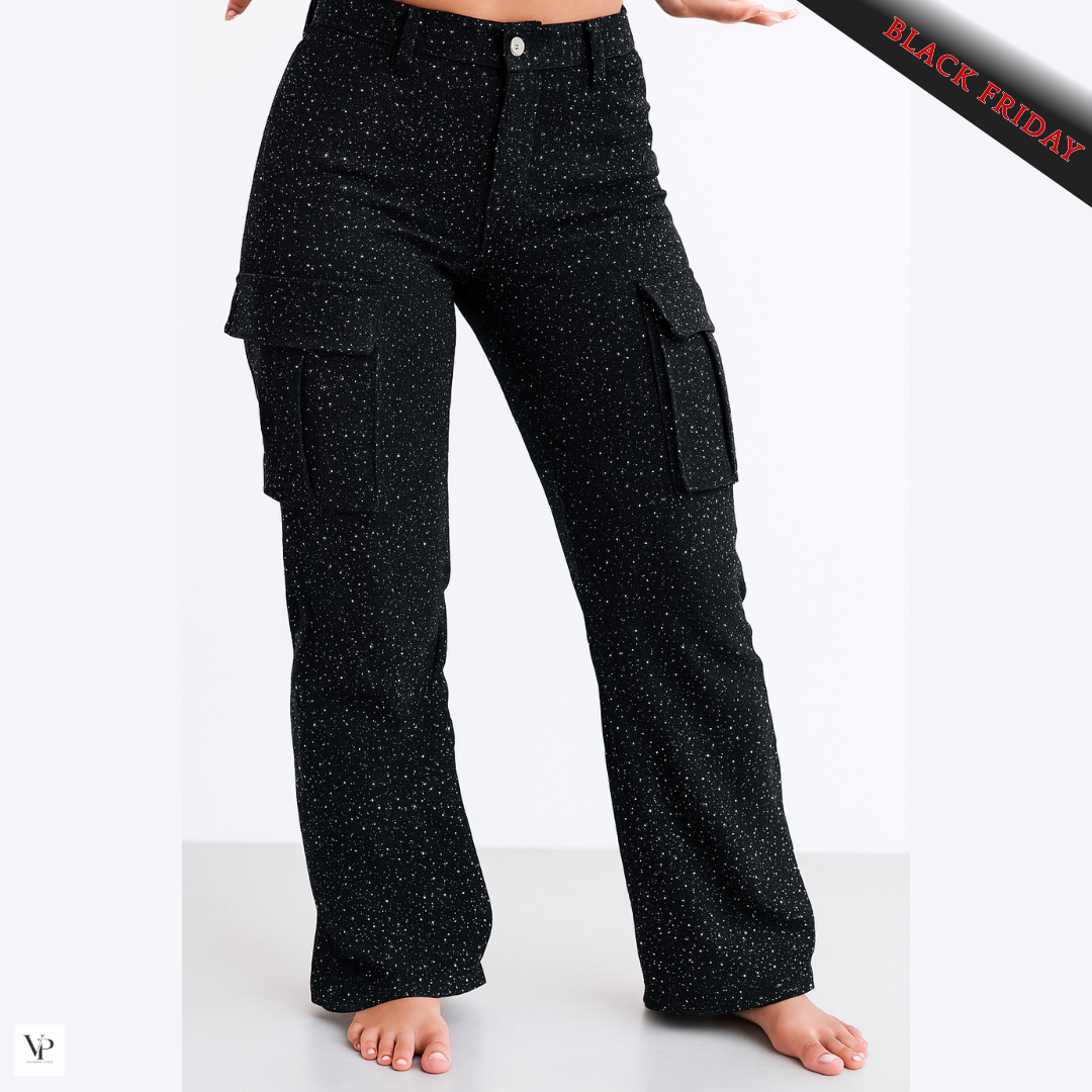 Lumière™ | Pantalón Brillante Cargo