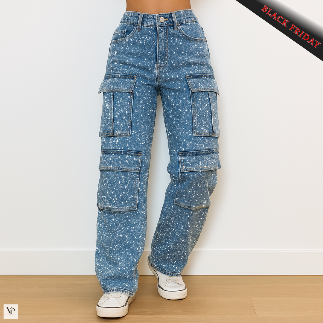 Lumière™ | Pantalón Brillante Cargo