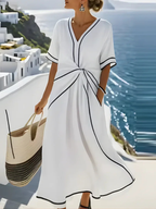 PORTOFINO | Vestido Maxi con Detalle Nudo
