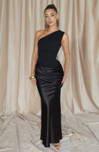 Vestido largo Sadona - Negro