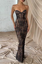 Sian Maxi Dress - Black