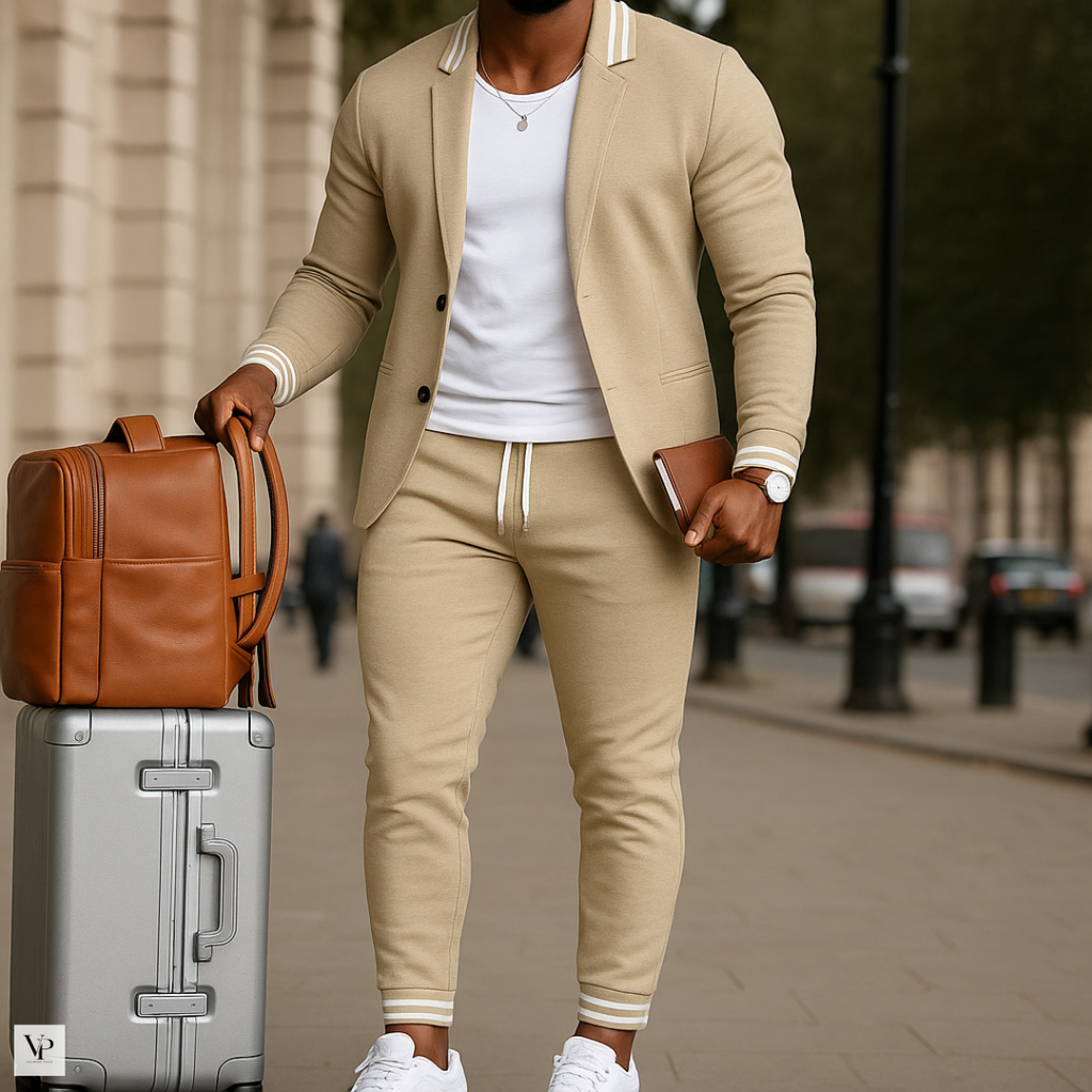 Léo™ — Blazer Sport y Pantalón a Juego de Corte Moderno