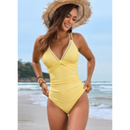 Soléa – Bañador elegante con lazo frontal