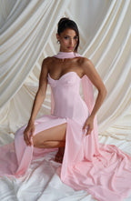 Vestido largo Vietta - Rubor